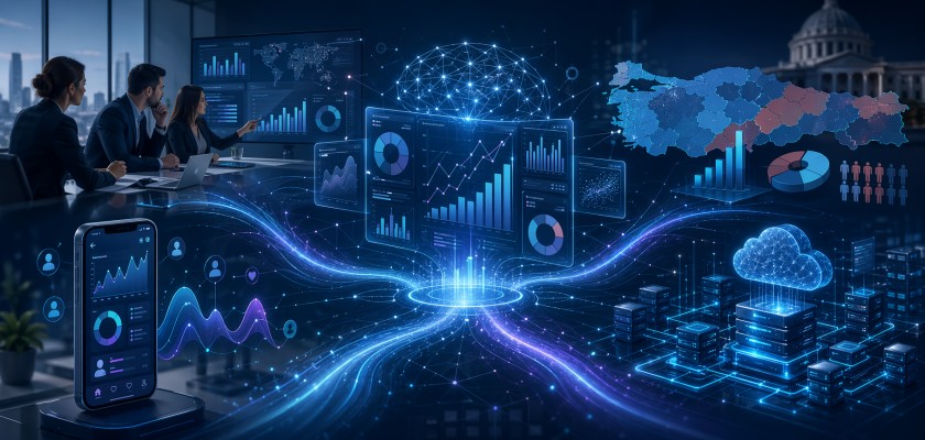 kurumsal pazar araştırmaları, siyasi araştırmalar, startup büyük veri